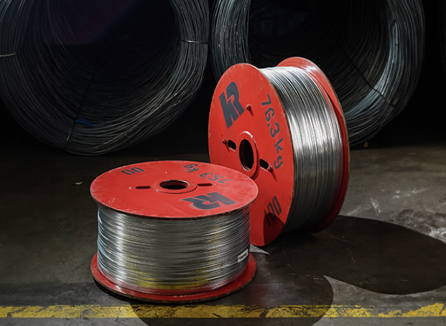 Image-Galvanized Flat Steel Wire